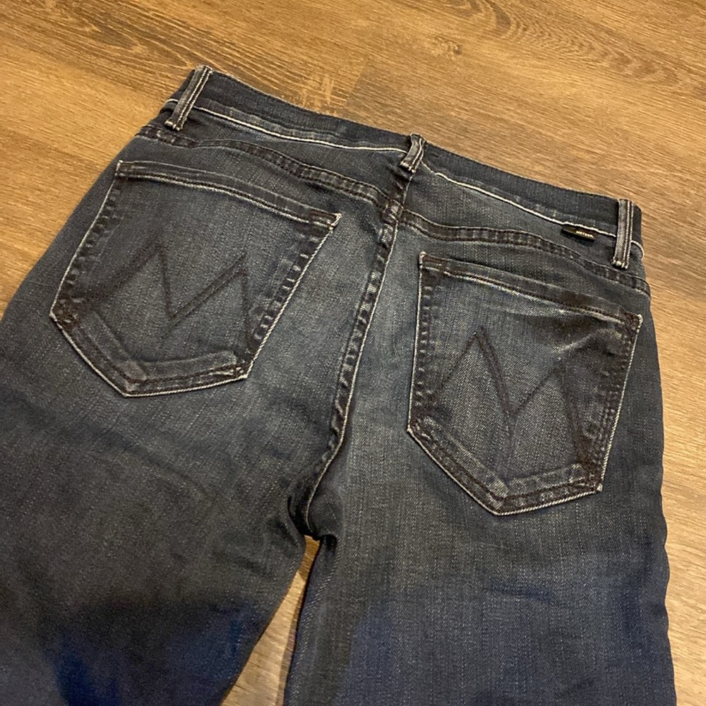 MOTHER Indigo Boot Cut Jeans
